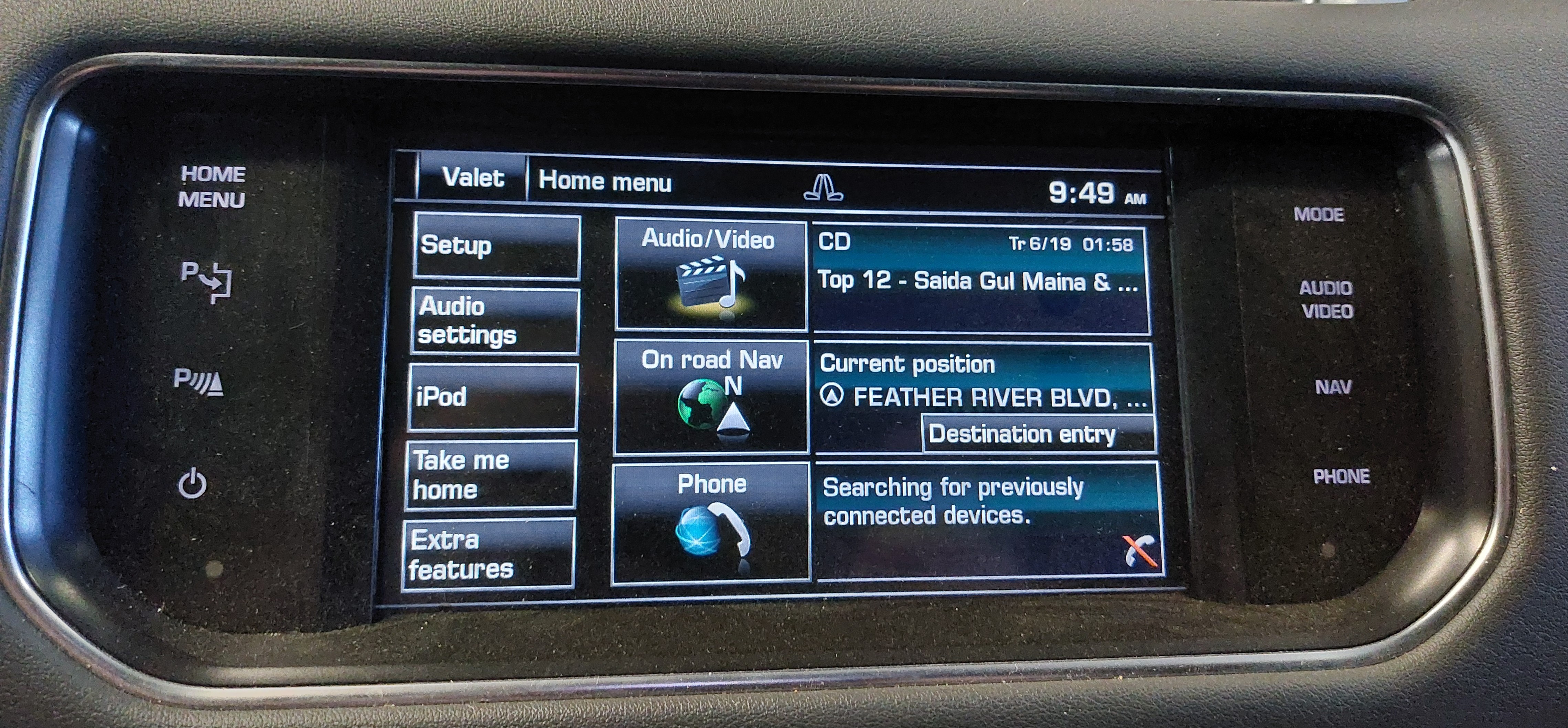2015 RANGE ROVER SPORT (L494) INFO STEREO GPS NAVIGATION DISPLAY TOUCH SCREEN — exact item pictured